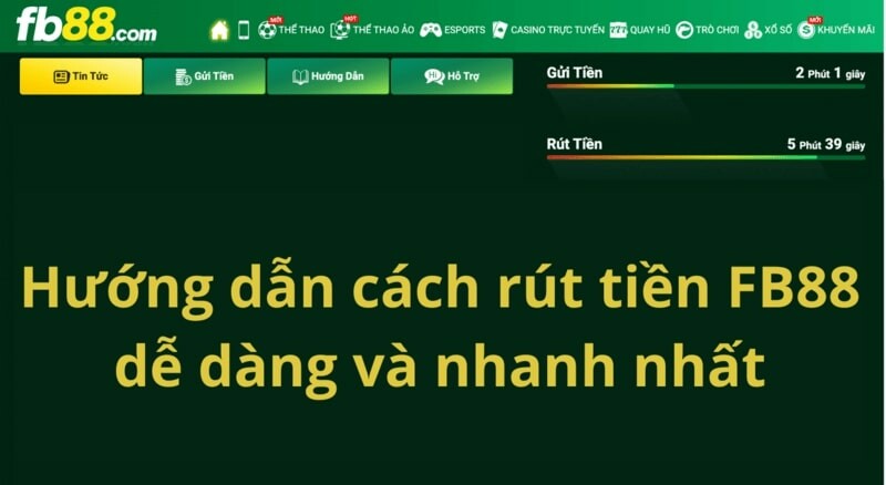 Nap Rut Tien Nha Cai Fb88