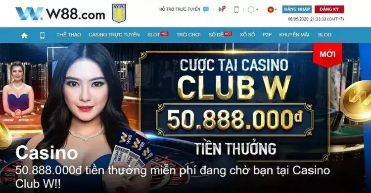 Nha Cai Casino Online W88
